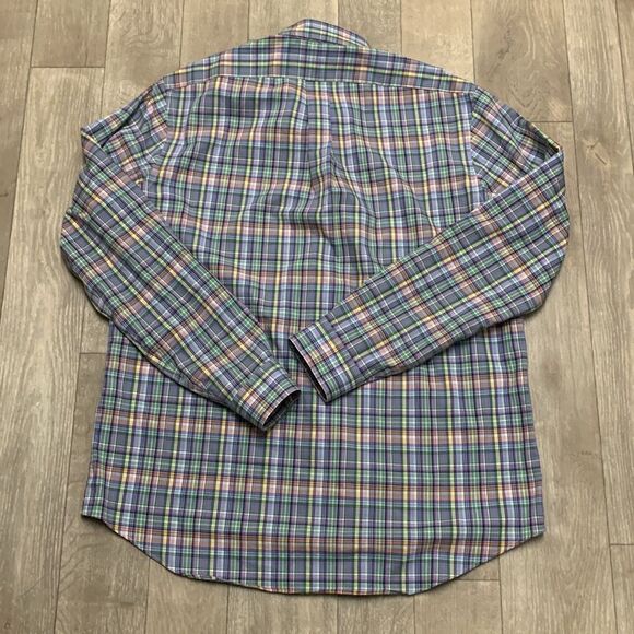 Mens‎ NWOT Polo Ralph Lauren Plaid Non -Iron Button Down Casual Shirt - Picture 2 of 5